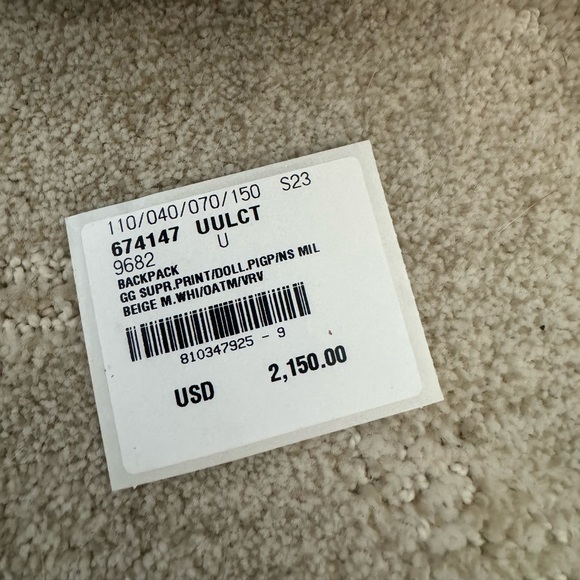 Gucci backpack - Picture 3 of 5